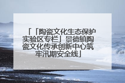 「陶瓷文化生态保护实验区专栏」景德镇陶瓷文化传承创新中心筑牢汛期安全线
