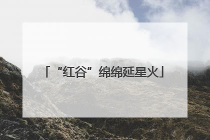 “红谷”绵绵延星火