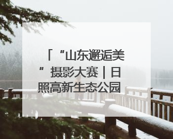 “山东邂逅美”摄影大赛｜日照高新生态公园音乐喷泉广场