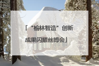 “榆林智造”创新成果闪耀丝博会