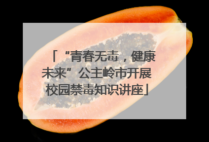 “青春无毒，健康未来”公主岭市开展校园禁毒知识讲座