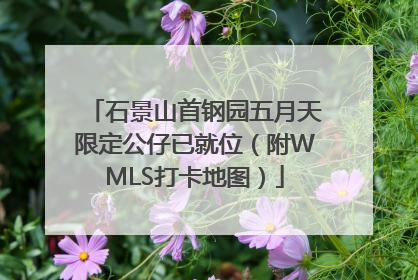 石景山首钢园五月天限定公仔已就位（附WMLS打卡地图）
