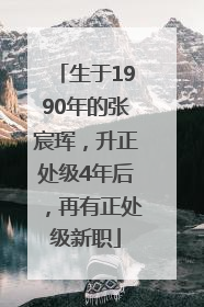 生于1990年的张宸珲，升正处级4年后，再有正处级新职