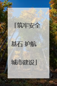 筑牢安全基石 护航城市建设