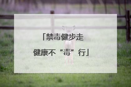 禁毒健步走  健康不“毒”行