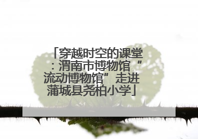 穿越时空的课堂：渭南市博物馆“流动博物馆”走进蒲城县尧柏小学