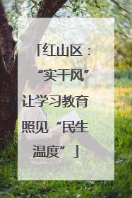 红山区：“实干风”让学习教育照见“民生温度”