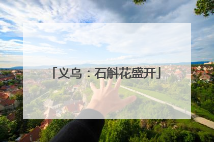 义乌：石斛花盛开