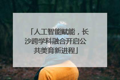 人工智能赋能，长沙跨学科融合开启公共美育新进程
