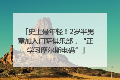 史上最年轻！2岁半男童加入门萨俱乐部，“正学习摩尔斯电码”