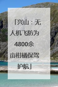 兴山：无人机飞防为4800余亩柑橘保驾护航