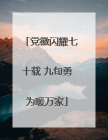 党徽闪耀七十载 九旬勇为暖万家