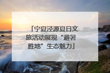 宁夏泾源夏日文旅活动展现“避暑胜地”生态魅力