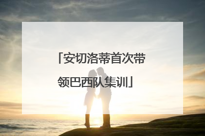 安切洛蒂首次带领巴西队集训