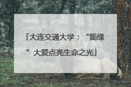 大连交通大学：“髓缘”大爱点亮生命之光