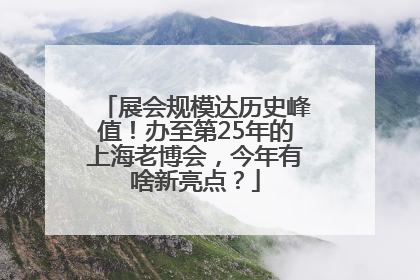 展会规模达历史峰值！办至第25年的上海老博会，今年有啥新亮点？