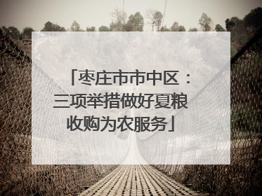 枣庄市市中区：三项举措做好夏粮收购为农服务