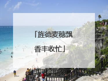 旌德麦穗飘香丰收忙