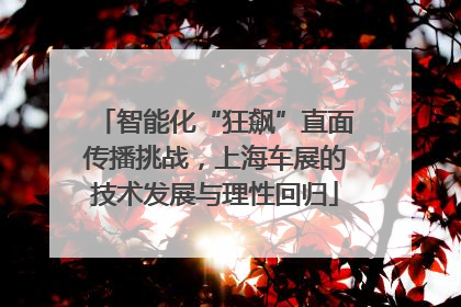 智能化“狂飙”直面传播挑战，上海车展的技术发展与理性回归