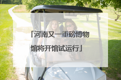 河南又一重磅博物馆将开馆试运行