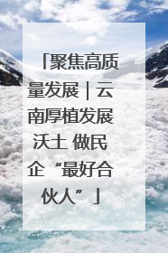 聚焦高质量发展｜云南厚植发展沃土 做民企“最好合伙人”