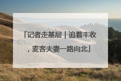 记者走基层｜追着丰收，麦客夫妻一路向北