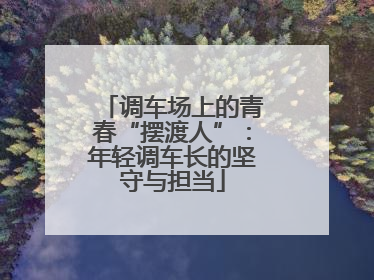 调车场上的青春“摆渡人”：年轻调车长的坚守与担当