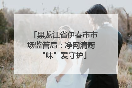 黑龙江省伊春市市场监管局：净网清厨 “味”爱守护