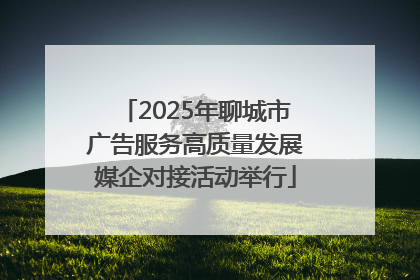 2025年聊城市广告服务高质量发展媒企对接活动举行
